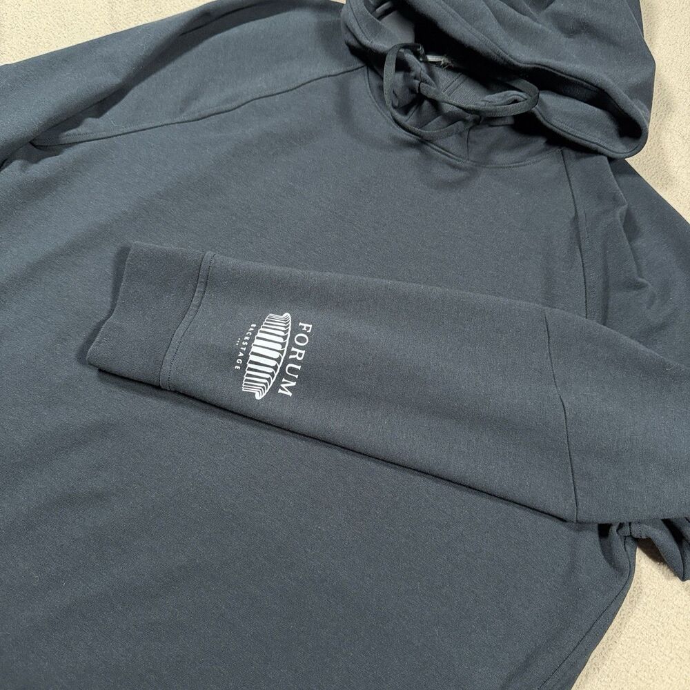 Lululemon Hoodie Extra Large Black City Sweat Pullover Stretch French Terry Mens